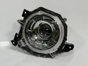 極美品/破損キズなし/低走行 ジムニー/ジムニーシエラ JB64W/JB74W 純正 左ヘッドライト Assy LED 35300-77RA0 100-5938G 打刻3R 管理21905