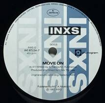 【英7元ネタ】 INXS / NEED YOU TONIGHT ( DUA LIPA / BREAK MY HEART 元ネタ ) / MOVE ON / 1988 UK盤 7インチレコード EP 45 試聴済_画像5