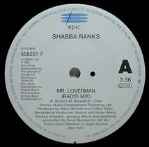 【蘭7】 SHABBA RANKS シャバ・ランクス / MR. LOVERMAN / 1992 オランダ盤 7インチシングルレコード EP 45 試聴済_画像4