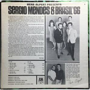 【米LPモノラル】 SERGIO MENDES & BRASIL '66 / 1966 A&M US盤 LPレコード MONO LP-116 セルジオ・メンデス 試聴済の画像2