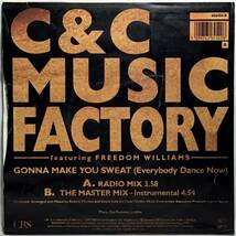【英7】 C&C MUSIC FACTORY / GONNA MAKE YOU SWEAT ( EVERYBODY DANCE NOW ) / B面インスト 1990 UK盤 7インチレコード EP 45 試聴済_画像2
