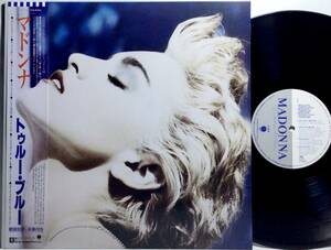 【日LP帯】 マドンナ MADONNA / トゥルー・ブルー TRUE BLUE / 1986 日本盤 LPレコード HERB RITTS 試聴済