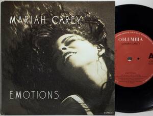 【蘭7】 MARIAH CAREY マライア・キャリー / EMOTIONS / VANISHING / 1991 オランダ盤 7インチシングル EP 45 試聴済