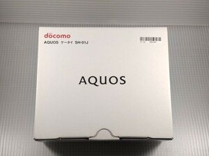 AQUOS ドコモ ケータイ SIMロック解除済 SH-01J 未使用