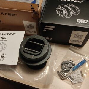 FANATEC QR2 Wheel-Side クイックリリースアダプタ ファナテック BLACK 新品近