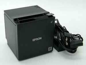 ■β EPSON TM-m30 Bluetooth/スマレジ対応レシートプリンタ/動作OK/印字良好/用紙幅 80mm/ カッター付使用1.662km【Bランク】【0201-01】