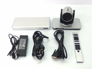 ■○ Polycom/Poly GroupSeries RealPresence Group 500 EagleEye リモコン/コードあり 動作確認初期化済み