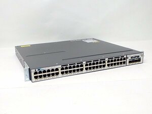 ＃Cisco/シスコ スイッチ Catalyst 3750-X シリーズ【WS-C3750X-48T-S】C3KX-NM-10G No.1