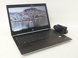 ■※ 【外出先での使用も可能!】 HP ProBook 450 G5 ノートPC Corei5-8250U/メモリ8GB/HDD500GB/無線/Bluetooth/Win10 動作確認