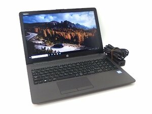 ■※ 【WEBカメラ搭載!】 HP PC Notebook 250 G7 Corei3-7020U/メモリ8GB/HDD500GB/DVDマルチ/無線/Bluetooth/Win10 動作確認