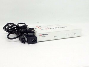 ＃現状品 ライセンス2025/03/23 Fortinet/フォーティネット Fortigate-60E (FG-60E) ファイアウォール ACアダプタ付属 初期化済