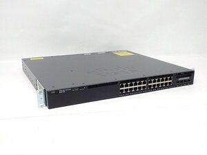 ＃Cisco/シスコ Catalyst 3650シリーズスイッチ WS-C3650-24TS-S 初期化済み No.1