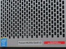 ■○ HP ProLiant ML310e Gen8 V2 Xeon E3-1220 V3 3.10GHz/メモリ 8GB/HDD 1TB×2/DVDマルチ/OS無し/Setup起動確認_画像3