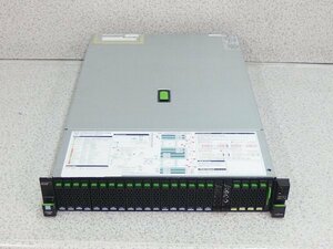 ■○ FUJITSU LIMITED PRIMERGY RX2540 M4 ETERNUS CS800 Xeon Silver 4110 2.10GHz/HDD 無し/RAM 96GB BIOS起動確認OK