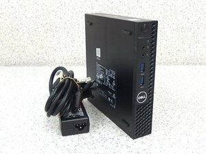 ■※ 【非常に小型で持ち運びも簡単!】 DELL/デル PC OptiPlex 3060 Micro Corei5-8500T/メモリ8GB/SSD256GB/Win11 動作確認