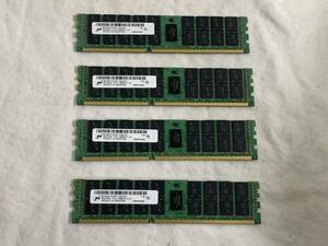 ★Micron　★8GB　2R×4　PC3L-10600R-9-11-J0　4枚　計32GB