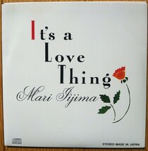 飯島真理 It's a Love Thing 非売品 CD_画像2