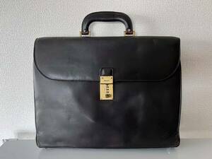 【BALLY】バリー 牛革ブリーフケース☆ こげ茶 ☆ USED ヴィンテージビジネスバッグ