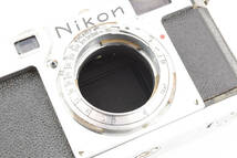 Nikon ニコン S2 Body ボディ 前期型 シルバー_画像9