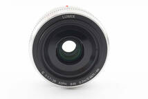 Panasonic H-H020A 20mm F1.7 II ASPH デジタル カメラ レンズ LUMIX ルミックス パナソニック_画像3