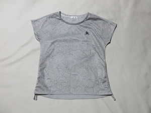 M-759★lecoq(ルコック)QMWLJA07♪グレー/半袖Tシャツ(S)★