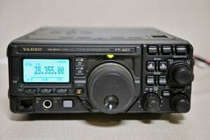 ヤエス　FT-897M　HF/50/144/430MHz　オールモード　50W　無線機　DSP/DCS/スピプロ　3級免許でOK