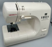 y206E SINGER LIBERO KN-310DX リベロ MERRITT 家庭用ミシン 動作未確認 卓上 シンガー 裁縫 手工芸 縫物 コンパクトソーイングマシーン_画像2