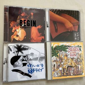 BEGIN CD4枚セット どこかで夢が口笛を吹く夜/ビギンの一五一会/ビギンの一五一会 58ドライブ/BEGINシングル大全集