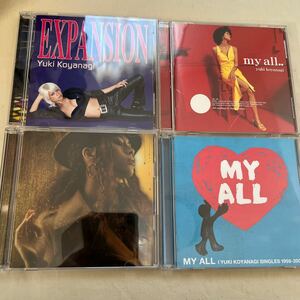 小柳ゆき CD4枚セット EXPANSION/my all/KOYANAGI the BALLADS 1999-2001/MY ALL YUKI KOYANAGI SINGLES 1999-2003