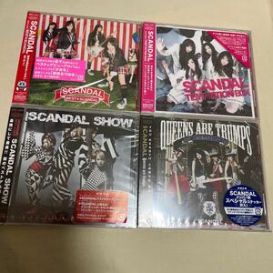 SCANDAL CD4枚セット BEST★SCANDAL/TEMPTATION BOX/SCANDAL SHOW/Queens are trumps スキャンダル