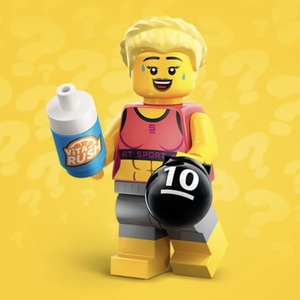 LEGO 71045 フィットネスインストラクター Fitness Instructor ミニフィギュア シリーズ25