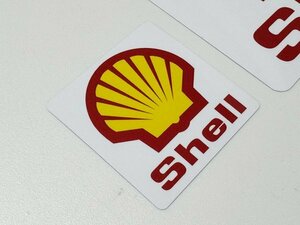 Shell 四角小 ステッカー / ハイクオリティ シェル 当時 Z1 Z2