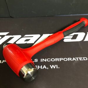 新品　スナップオン ボールピーンハンマー デッドブロー 無反動　アイアン　HBBD32 レッド　Snap-on 