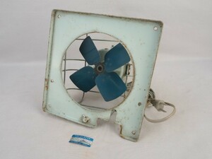 M4N240205　当時物 4枚羽 VENTILATOR With Capacitor FVS 1560 FUJI ELECTRIC ファン 扇風機？ 換気扇？ 昭和 レトロ 現状品/動作品