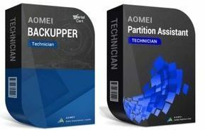 AOMEI Backupper Technician Plus 7.3.3 + AOMEI Partition Assistant Professional 10.2.1 Windows版