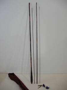 ヘラブナ へらぶな ヘラ竿 鶴千代 中硬 10尺 SUZUMI 昭和 古い 釣り竿 釣竿
