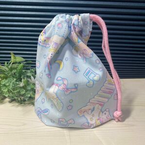 【ハンドメイド】ユニコーン柄　コップ袋