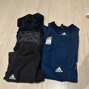 adidas アンダーアーマー　上下セット