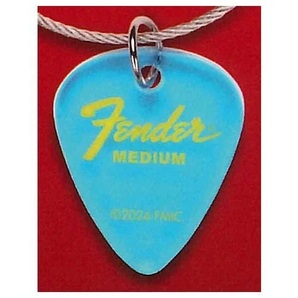 ガチャガチャ Fender ピック型アクリルチャーム フィギュア BLUE ブルーの画像1