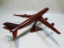 珍品！ ◆ エアバス A340 / 木製 ◆ 1/200 wooden airplane ◆ 店舗・ディスプレイ / インテリア・オブジェ ◆ Airbus A340_画像5