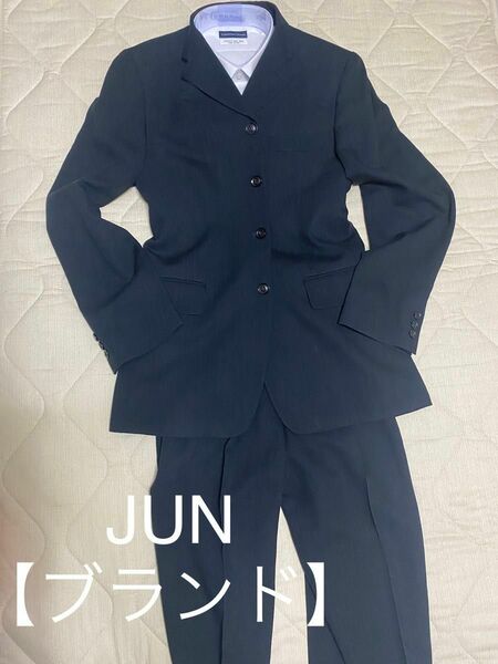 【JUN】美品　セットアップスーツ上下　黒