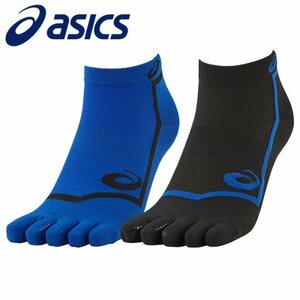 アシックス 2足組5本指ソックス 3093A027-400 23-25cm asics レディース 靴下 スポーツソックス 陸上競技