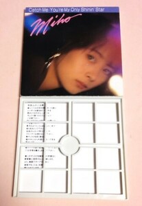 8cmCD 中山美穂 「Catch Me / You're My Only Shinin'Star」 ジャケット欠損あり