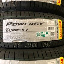 在庫特価 2023年製～ ピレリ パワジー 195/65R15 4本 SET プリウス ノア VOXY エスクァイア 等 195/65-15 最短当日発送 正規品_画像2