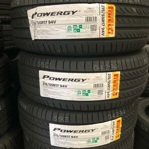 在庫特価 2023年製～ ピレリ パワジー 215/55R17 4本 クラウン オデッセイ ヴェゼル 等 215/55-17 在庫少量 正規品 最短当日発送 送料無料