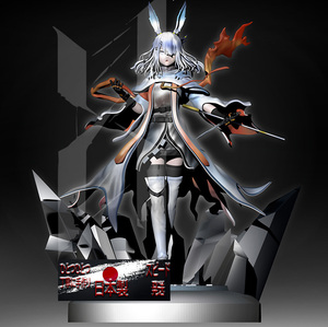 Arknight Frostnova Ver1◆Cute◆美女◆フィギュア◆ガレージキット◆樹脂 未塗装 未組立1/6 BIG スケール 日本未発売