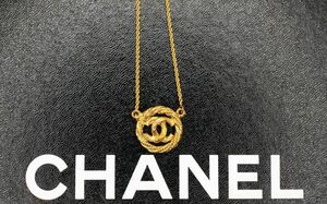 【極美品】CHANEL シャネル ココマーク ネックレス GP ゴールド