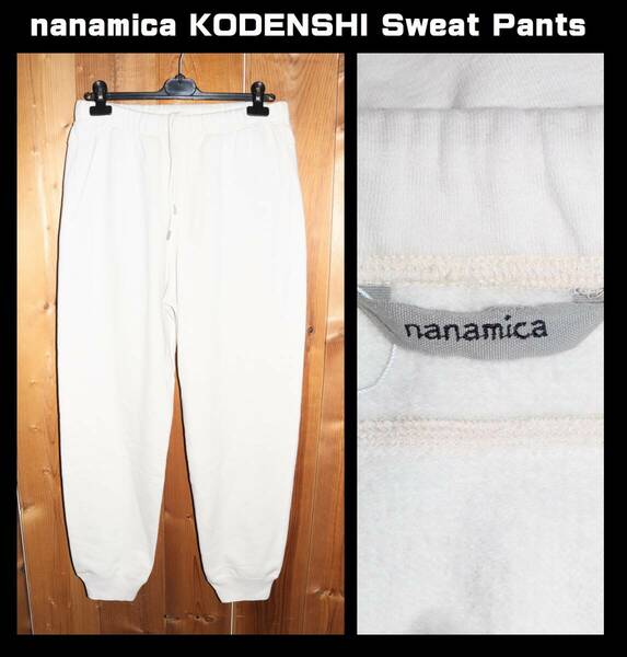 送料無料 特価即決【未使用】 nanamica ★ Sweat Pants (W34) ★ ナナミカ 光電子 スウェットパンツ 税込定価2万8600円 日本製 SUCF353 ST