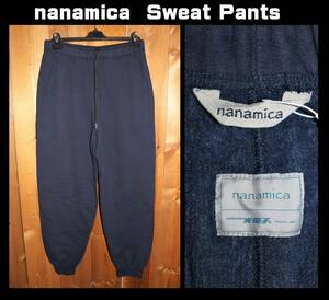 送料無料 特価即決【未使用】 nanamica ★ Sweat Pants (W36) ★ ナナミカ 光電子 スウェットパンツ 税込定価2万6400円 日本製 SUCF176 DN