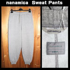 送料無料 特価即決【未使用】 nanamica ★ Sweat Pants (W30) ★ ナナミカ 光電子 スウェットパンツ 税込定価2万6400円 日本製 SUCF176